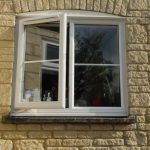 uPVC windows with astragal bar