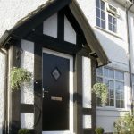 Black composite doors