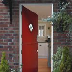 composite door in stable style