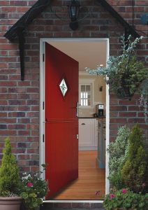 composite door in stable style