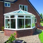 Medium sized georgian conservatory