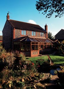 Oak effect uPVC conservatory planning permission