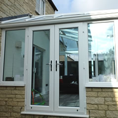 French doors otherwise known as double doors - conservatory doors