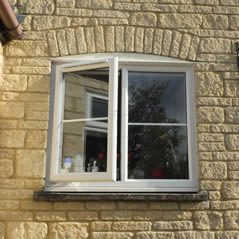 uPVC casement windows with double glazing