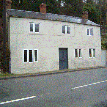 Country cottage with leaded windows