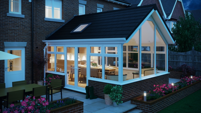 solid roof conservatory