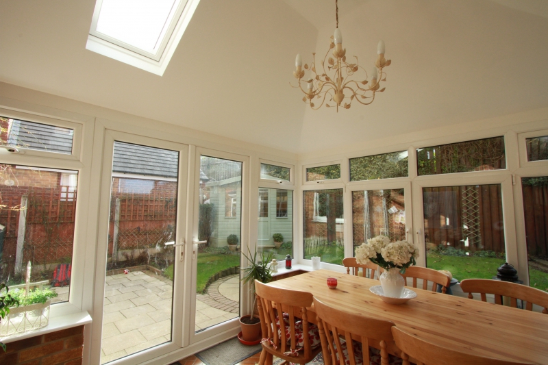 Conservatory roof interior 