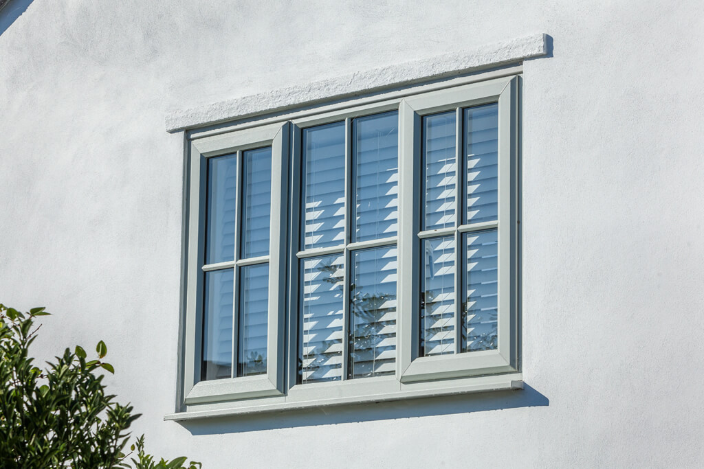 Cream casement windows