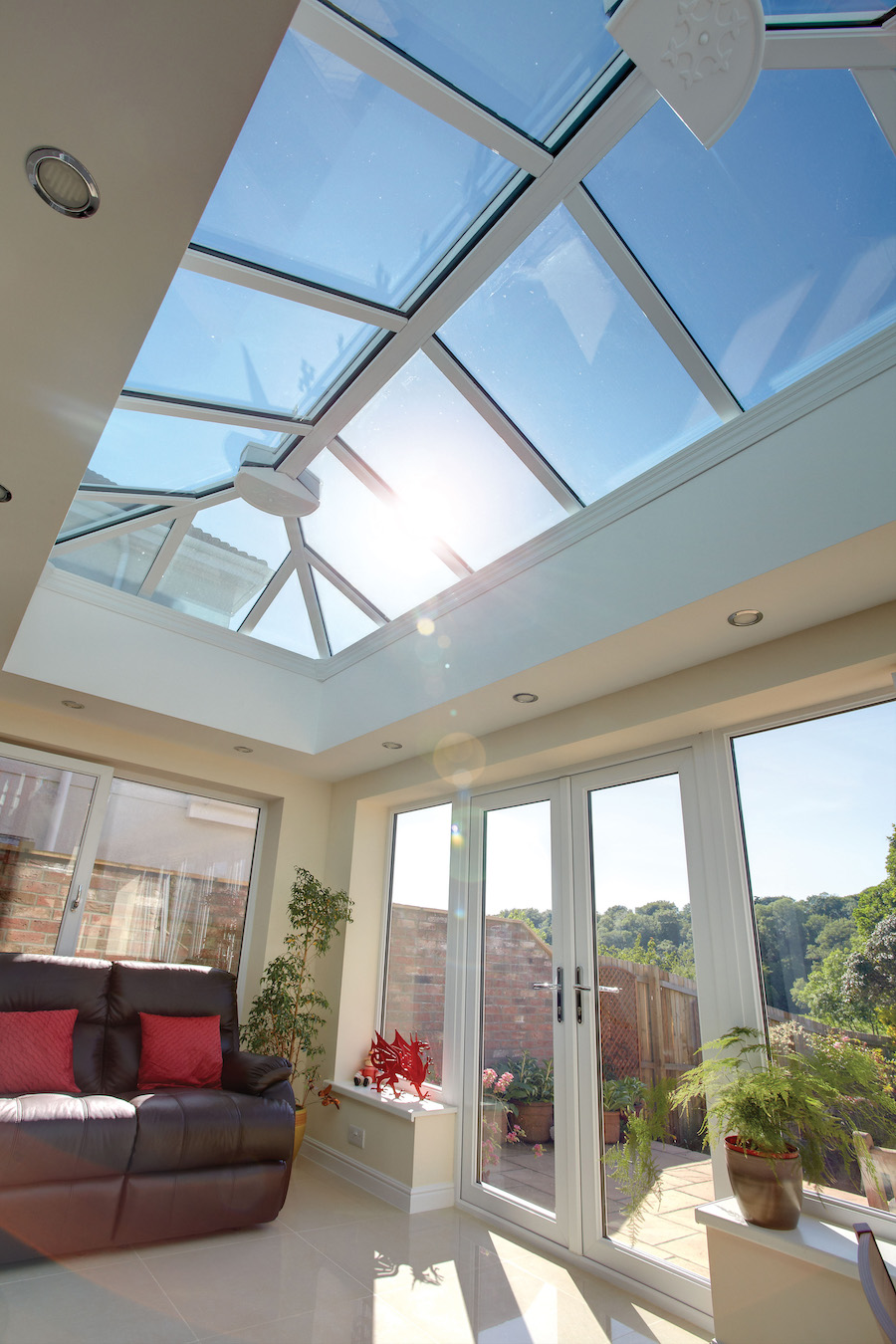 Profile 22 uPVC french door