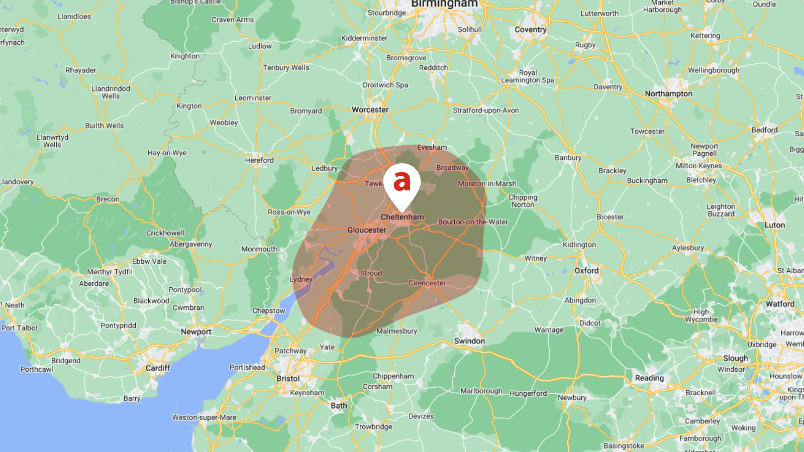 Map of Albany's location