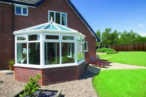 Medium sized georgian conservatory